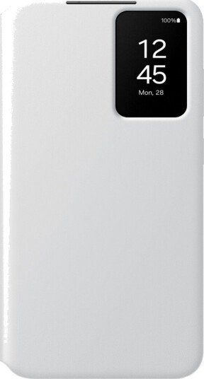 Samsung Galaxy S24+ Smart View Wallet Flip-deksel Hvit