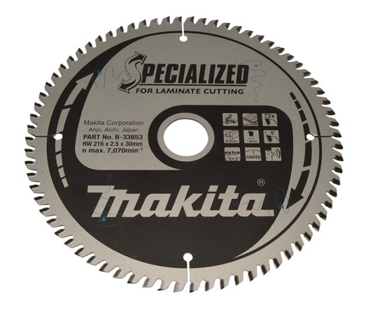 Makita Sirkelsagblad 216x30x72t B-33853