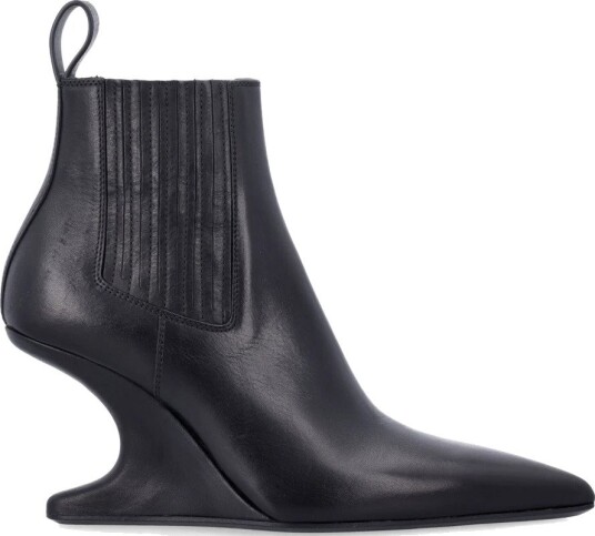 Rick Owens Dame Sko Svart 38 EU,