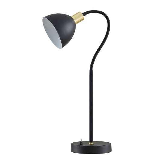 Lindby Genora bordlampe i svart