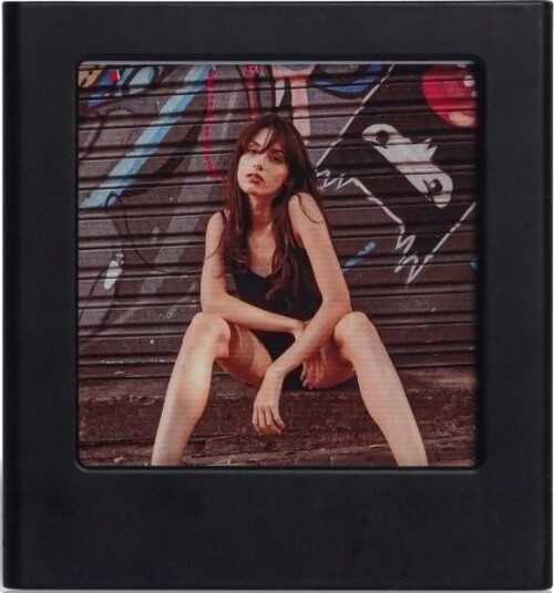 Loveinstant Magnetramme Til Kjøleskap For Fuji Instax Square Sq Link/Sq1/Sq6/Sq10/Sq20 Svart