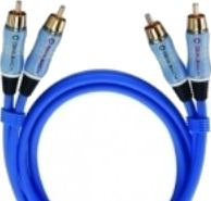 Oehlbach Beat! Interlink Blue 3M, Hankjønn, 2 X Rca, Hankjønn, 3 M, Blå