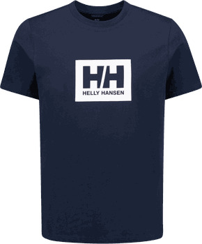 Helly hansen Box T-Shirt t-skjorte herre Dark Blue S Helly hansen Box T-Shirt t-skjorte herre Dark Blue S