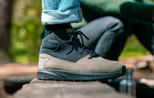 Icebug Larvik Hemp Biosole PineGrey/Black