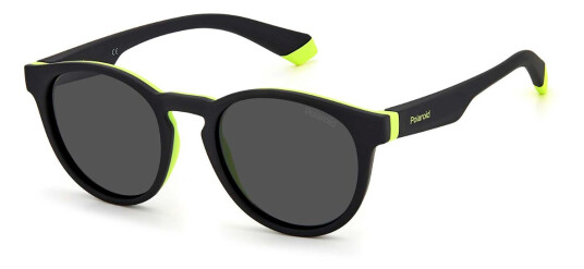 Polaroid Kids Sunglasses Black Yellow 20487271C45M9 Polaroid Kids Sunglasses Black Yellow 20487271C45M9