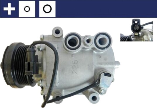 AC kompressor MAHLE ORIGINAL ACP 859 000S