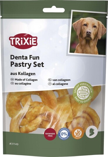 Trixie Denta Fun Hundegodbiter med Kollagen 100g Trixie Denta Fun Hundegodbiter med Kollagen 100g