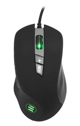 eShark Tanto - Gaming mus - Svart