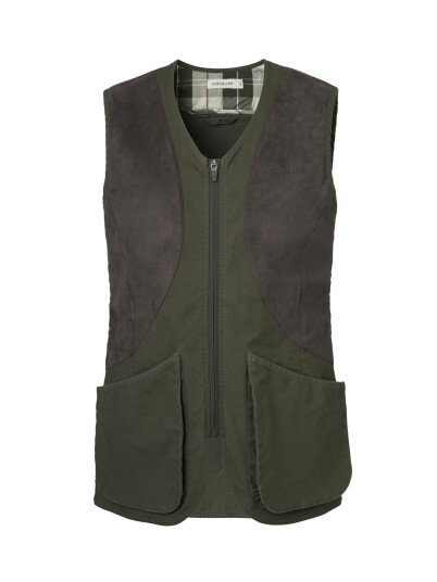 Chevalier Meadow Shooting Vest Women Pine Green 42W