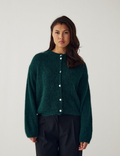 Noella N Kae Knit Cardigan Green XS/S