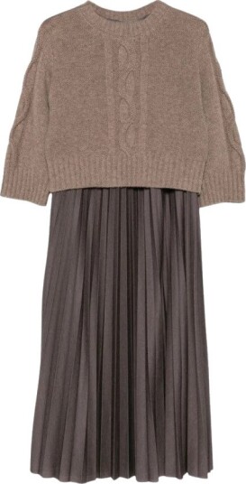 Weekend Max Mara Dame Kjoler Brun XS,