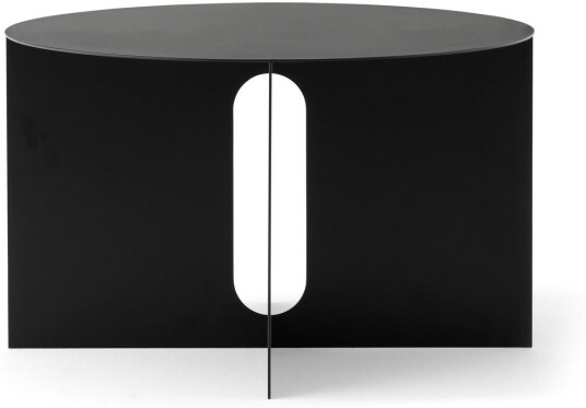 Audo Copenhagen Androgyne sidebord Ø63 cm Black