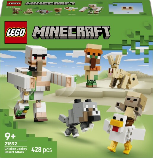 Lego Ørkenangrep Med Hønse-jockey Lego Ørkenangrep Med Hønse-jockey