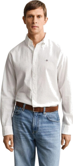 Gant Herre Skjorter Hvit M,