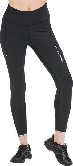 Endurance Energy v2 Windblock Løpetights Dame Svart 44