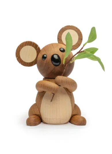 Spring Copenhagen Aussie koala dekorasjon 17,5 cm Eik