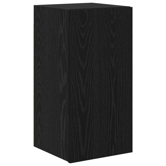 TV benksett 8 pcs Svart eik 80 x 30 x 30.5 cm Konstruert tre TV benksett 8 pcs Svart eik 80 x 30 x 30.5 cm Konstruert tre