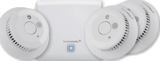 Homematic IP HmIP-SK4 Startpakke Med 4 Røykvarslere (Smart Home) Homematic IP HmIP-SK4 Startpakke Med 4 Røykvarslere (Smart Home)