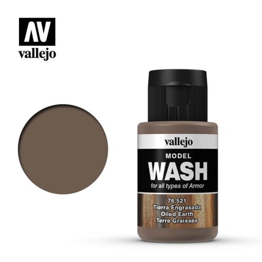 Vallejo Model Wash Oiled Earth 35ml