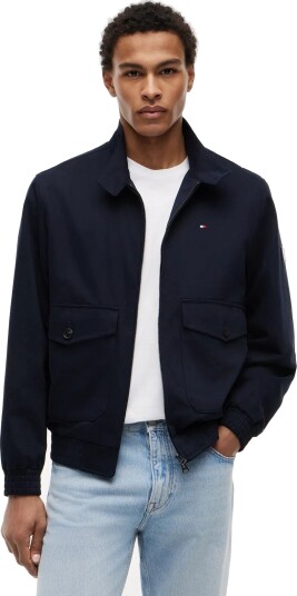 Tommy Hilfiger Cotton Harrington Navy M
