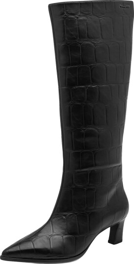 Tamaris Women Boots - BLACK CROCO - 39