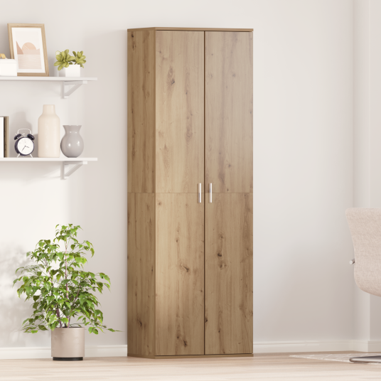 Highboard artisan eik 60 x 35 x 180 cm Konstruert tre
