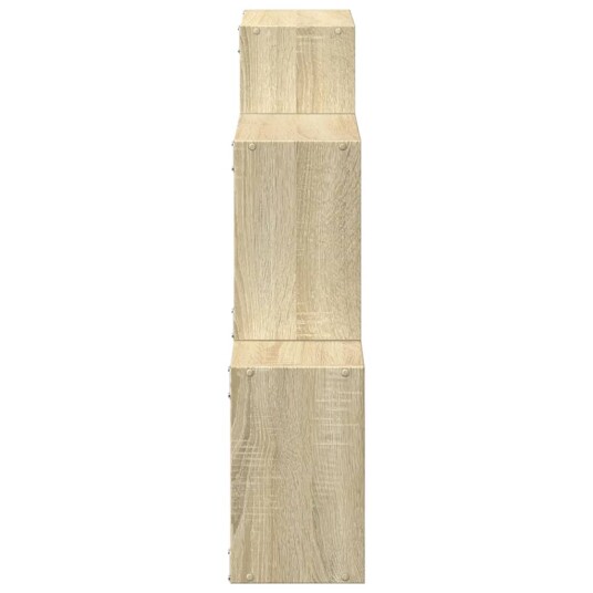 Veggskap 78x18x71 cm sonoma eik konstruert tre 8721158390950