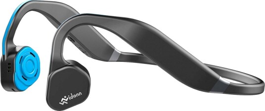 Vidonn F1 benledende Bluetooth hodetelefoner Grå/Blå