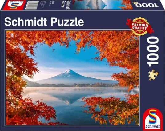 Schmidt Puzzles Puslespill 1000 Brikker Mount Fuji Schmidt Puzzles Puslespill 1000 Brikker Mount Fuji