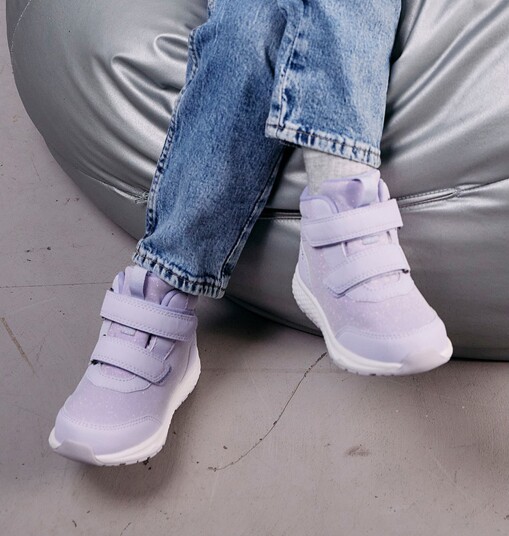 Viking Footwear Kid"s Bouncy Glitter Mid Wp 2v Lilac 35 Viking Footwear Kid"s Bouncy Glitter Mid Wp 2v Lilac 35