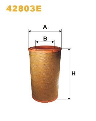 Luftfilter WIX FILTERS 42803E