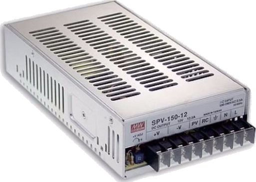 Mean Well Spv-150-48 150 W 88 264 V 47 63 Hz 2.5/115Vc 1.25/230Vc Aktiv 16 Ms