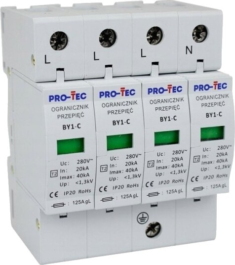 Pro-Tec Overspenningsvern Varistor Klasse C II BY1-C/4