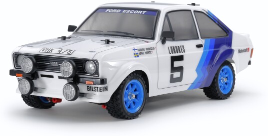 Tamiya MF 01X RC Rallybil Ford Escort Mk.II 1:10