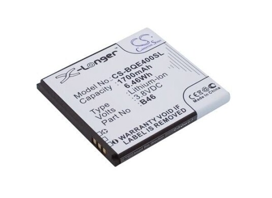 BQ Aquaris E4 batteri (1700 mAh 3.8 V) BQ Aquaris E4 batteri (1700 mAh 3.8 V)