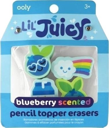 Viskelær Med Fruktduft Blueberry 4 Stk Viskelær Med Fruktduft Blueberry 4 Stk
