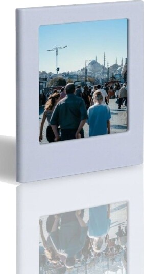 Loveinstant Magnetramme Til Kjøleskap For Fuji Instax Square Sq Link / Sq1 / Sq6 / Sq10 / Sq20 Hvit