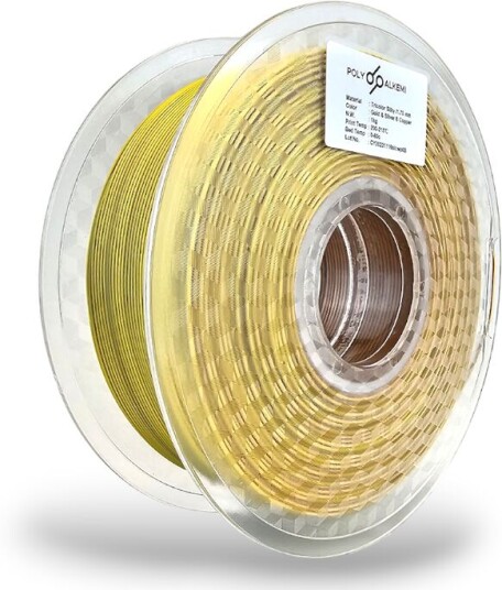 Polyalkemi Pla Silk Tricolor Gold Silver Copper