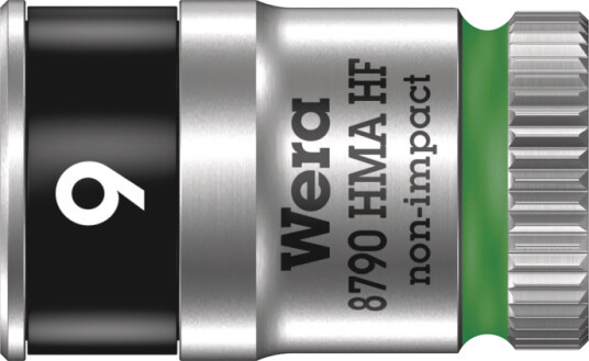 Wera Hylsa 1/4 9mm Zyklop 8790 Hma Hf