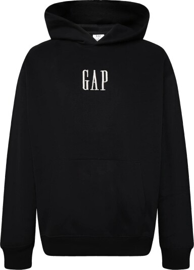 GAP Adult Vintage Soft Oversized Gap Mini Logo Hoodie   TRUE BLACK V2   XXL