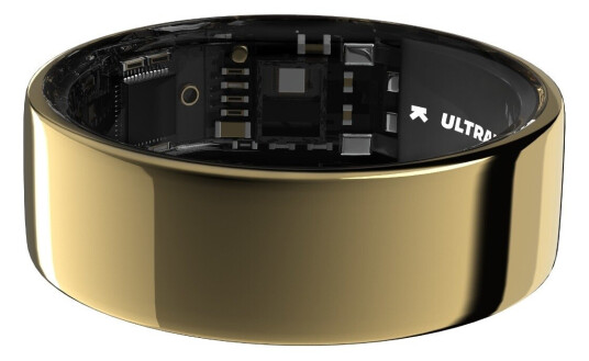 Ultrahuman Ring AIR Bionic Gold Størrelse 13 - Smart Ring for Helse