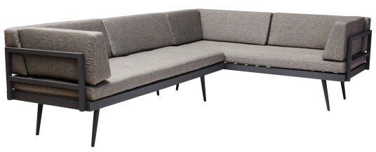 Cinas - Rio Loungesofa - Grå inkl. puter Cinas - Rio Loungesofa - Grå inkl. puter