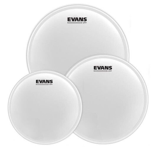 Evans Etp-Uv1-R Tom Pack Uv1 Coated Rock 10, 12, 16