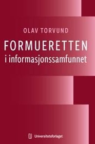 Formueretten I Informasjonssamfunnet Av Olav Torvund