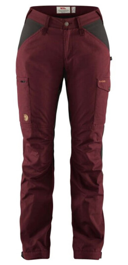 Fj�llr�ven Women's Kaipak Trousers Curved (2022) R?d 36REGULAR Woman