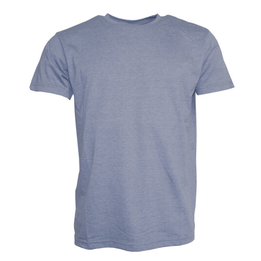 Clique T-Shirt Herr Mellanblå Melerad - S