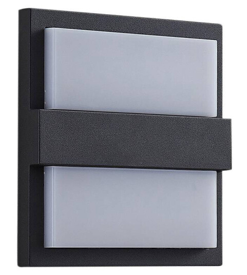 Lucande Gylfi LED-vegglampe, kvadrat
