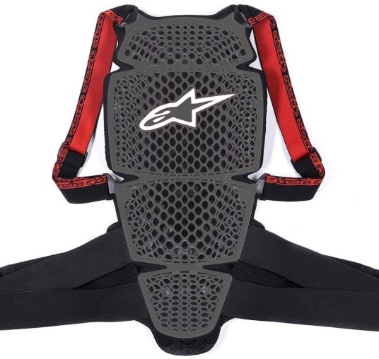 Alpinestars Nucleon KR-Cell Tilbake Protector L Svart Grå