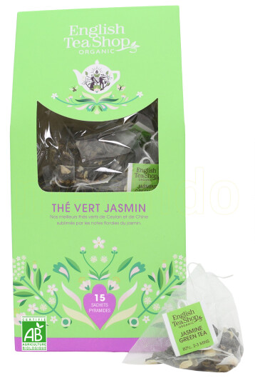 English Tea Shop Jasmine Green Tea Ø - 15 Poser English Tea Shop Jasmine Green Tea Ø - 15 Poser