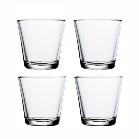 iittala Kartio glass 4-pakk klar
